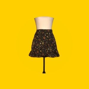 🟠 SEZANE 🟠 patterned mini skirt